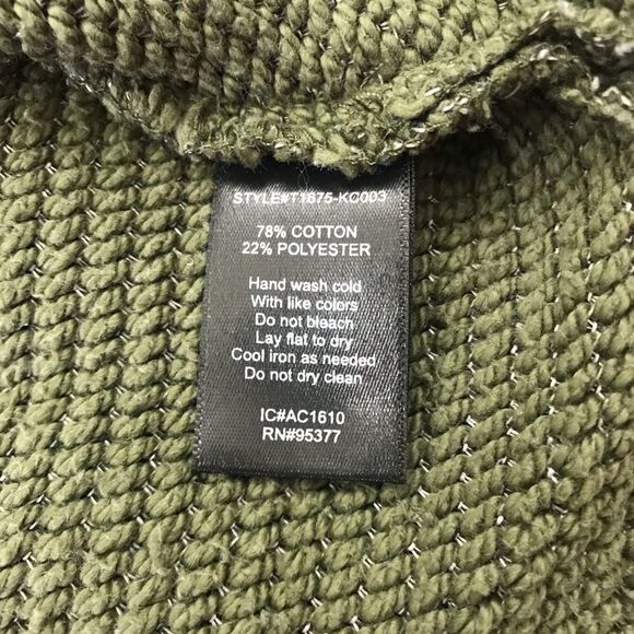 Sanctuary olive green cowl neck sweater size XS - Picture 5 of 8